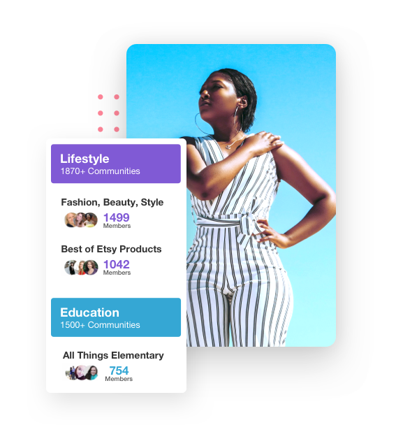 Join communities to enhance your experience