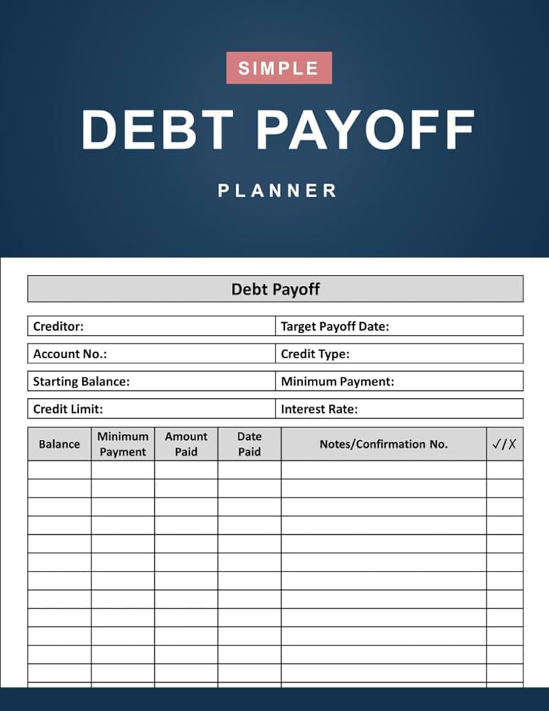 Simple Debt Payoff Planner